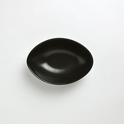 LT　オーバル皿（黒）17×12