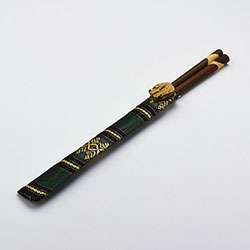 箸　tai　箸袋　緑②