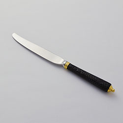 ピザンティン　黒／G　ディナーナイフ