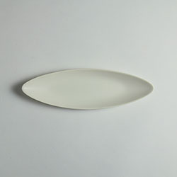 LT　オーバル皿（白）26×8