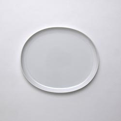 T&Mオーバル皿ホワイト