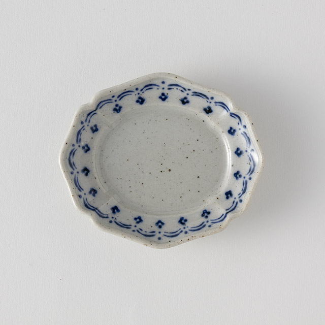 ヴィネット　オーバルプレート10cm 