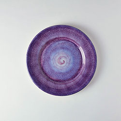 MATEUS　ラウンド皿紫　25.5cm