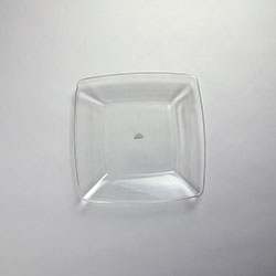 ガラス　角皿（大）23×23