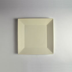 正方形皿（白）JA　30×30