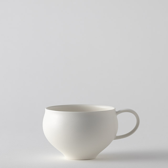 スエトシヒロ　白磁ホヤスープボウル