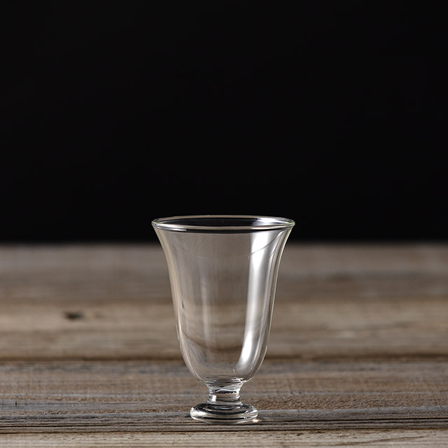 ガラス　チューリップティーグラス