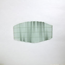 ガラス　ギンス　32×17