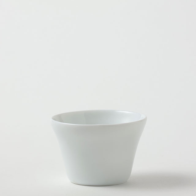 白プレーン　ぐい呑み　Low