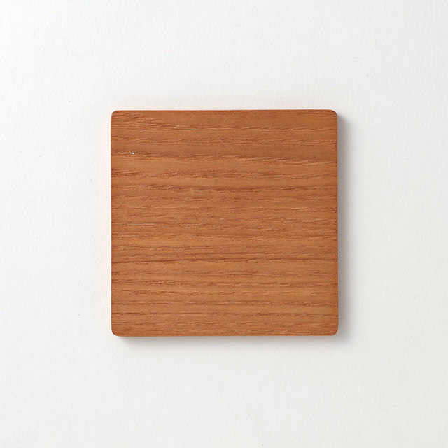 コースター　白木　正方形