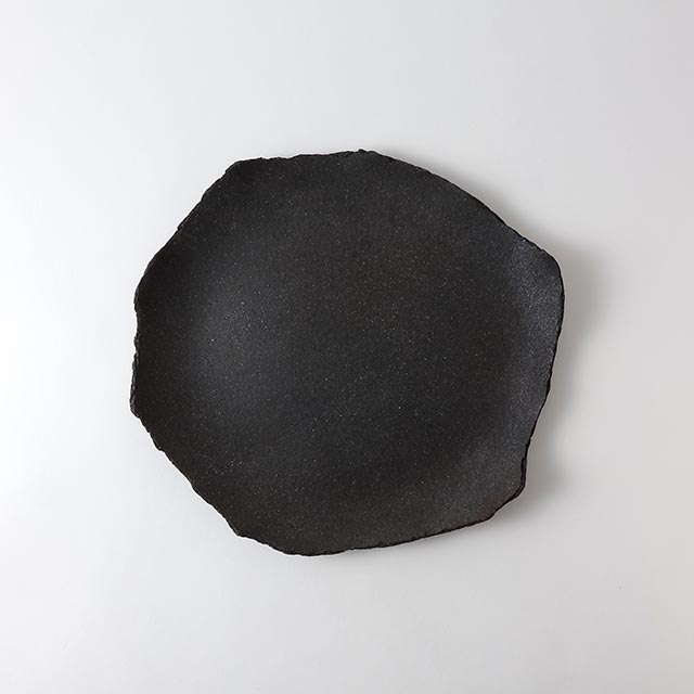 飯田雪峰 大皿28cm