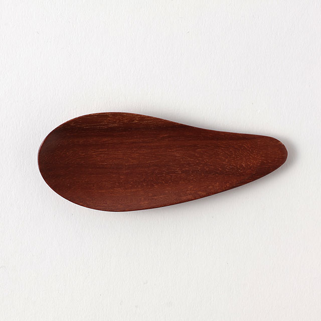 木製　茶さじ（茶）