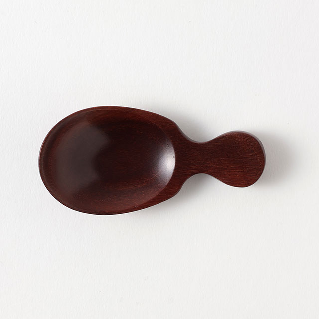 木製　茶さじ（濃茶）