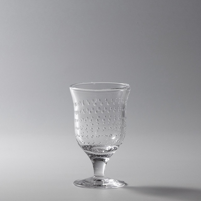 ガラスドロップ ワイングラスS