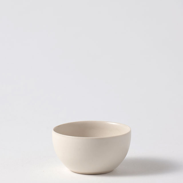 山田光　白磁艶消し盃