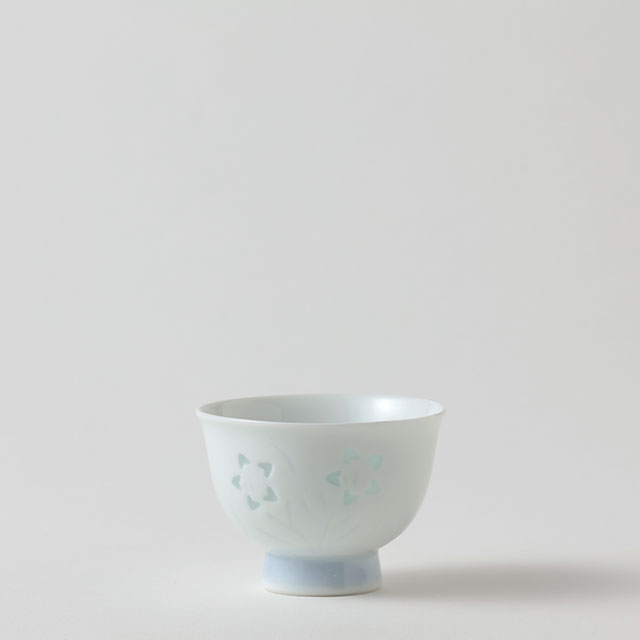 有田焼 蛍手しぼり 湯呑