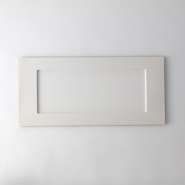 漆プレート ロング 白