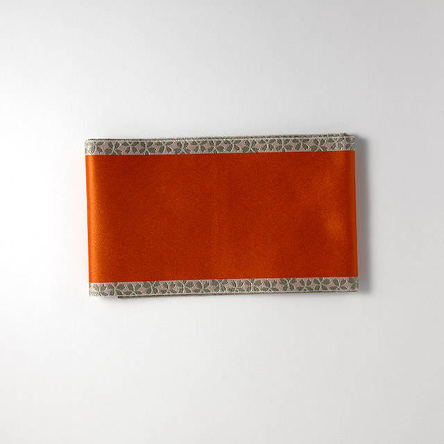 細帯 OR両側/グレー・P花