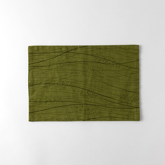 和)ミニランチョン緑ドット裏Be