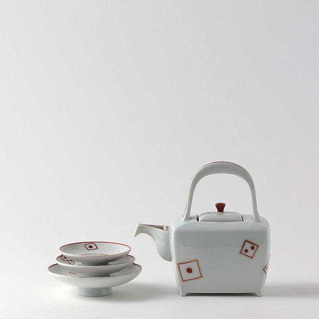 冷酒器＆三段盃セット(ｸﾗｼｯｸ50%｜旧4,950円)