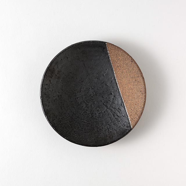 天木銀線皿　中皿