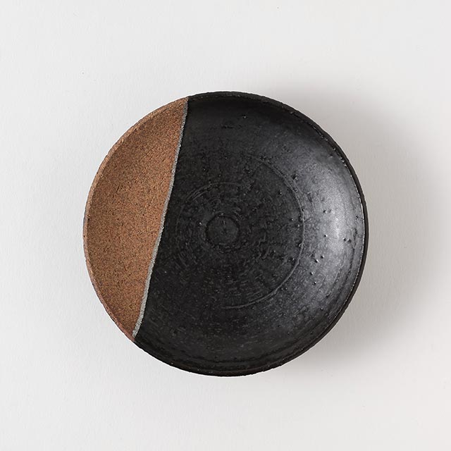 天木銀線皿 12cm 小皿