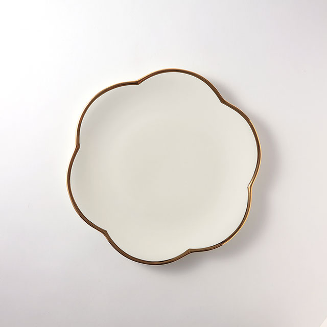 花型バーニーズプレート28cm金