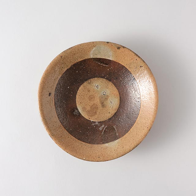 角掛政志 足付浅鉢 Be/茶