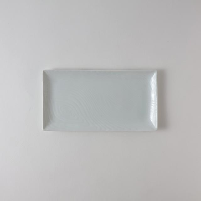 和食器　長方形　波