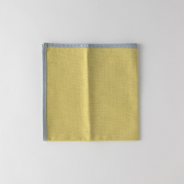 ナプキン 黄/Gr トリミング