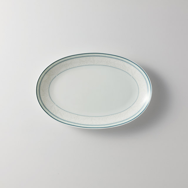 ノリタケ　チャイナ　楕円皿（小）
