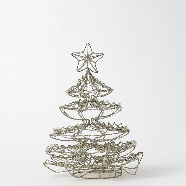 X'mas キラキラツリー ゴールド