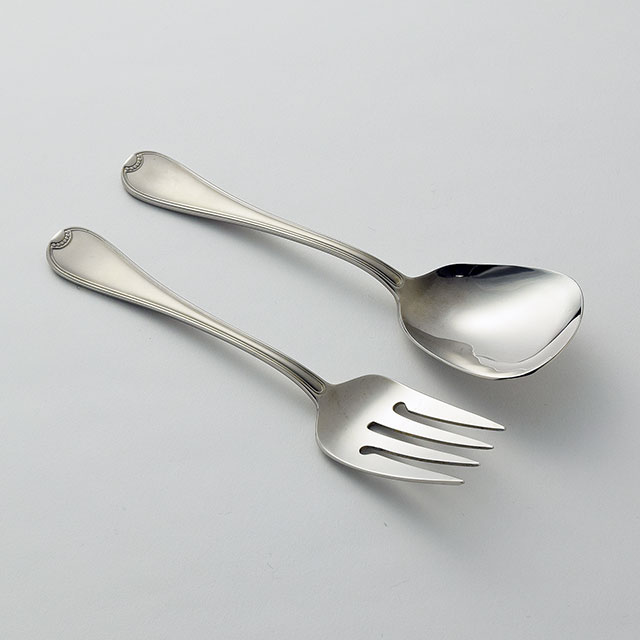 ティアラ サービスフォーク&スプーン