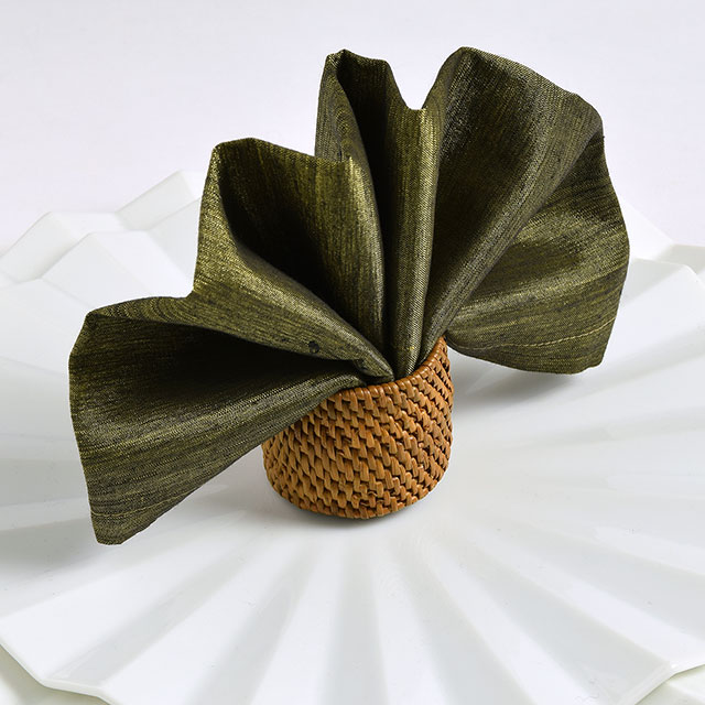 籐　ナプキンリング　ナチュラル