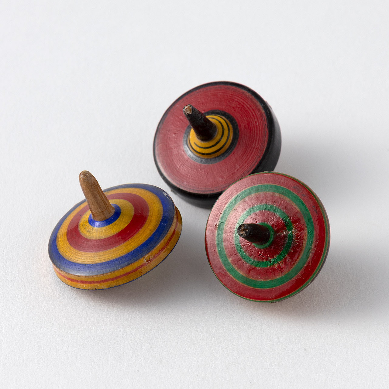 ミニ 手まわし独楽 3個セット