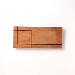 ウッドプレート12×27　T.Miyauchi