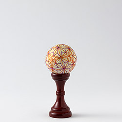 手まり　スタンド付き