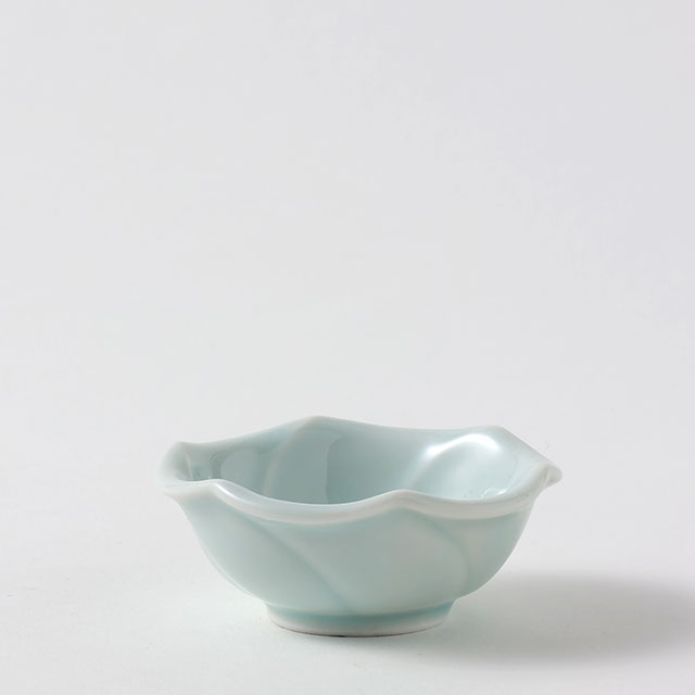 丸小鉢グリーン／ブルーのぞき