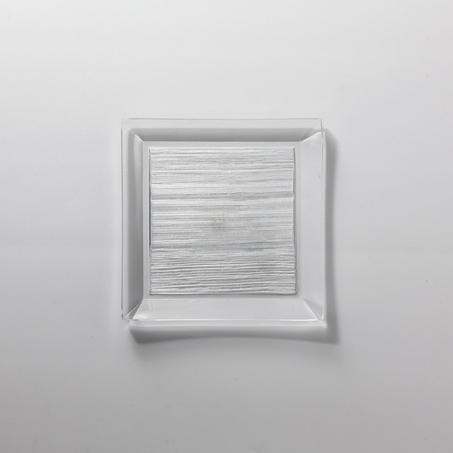 ガラス 正方形小皿