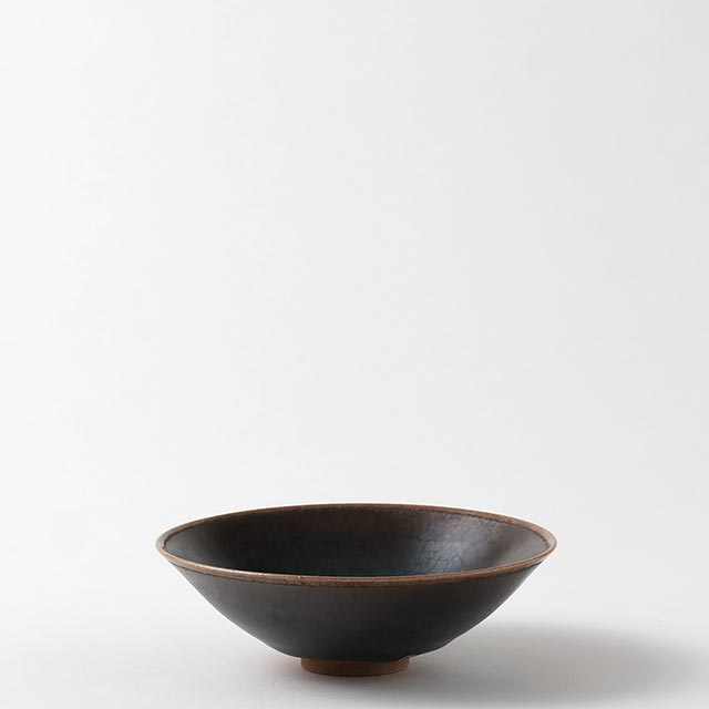 平深鉢 モスグリーンマット