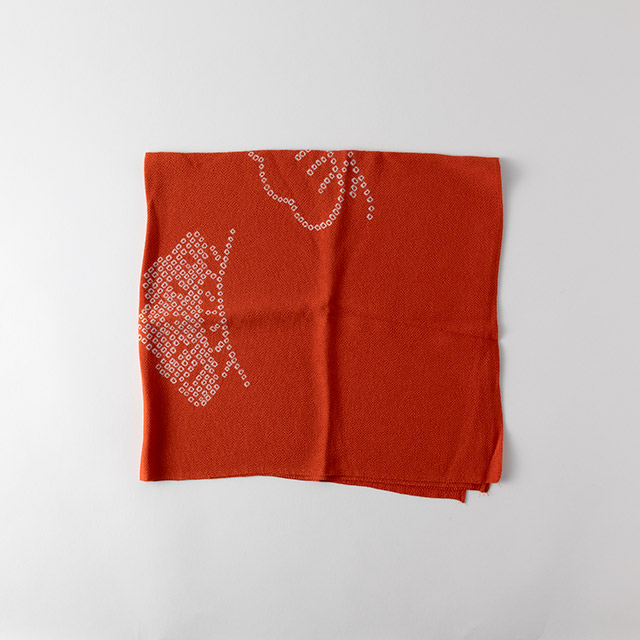 風呂敷 絹朱絞り 72/66