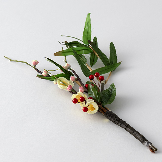 梅・竹・ナンテン 枝