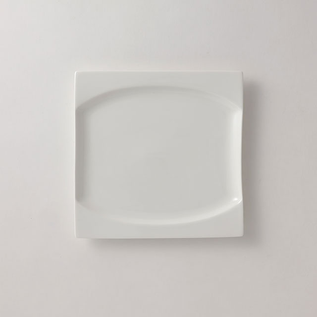 SAM&amp;SQ　21.5スクエア　白皿