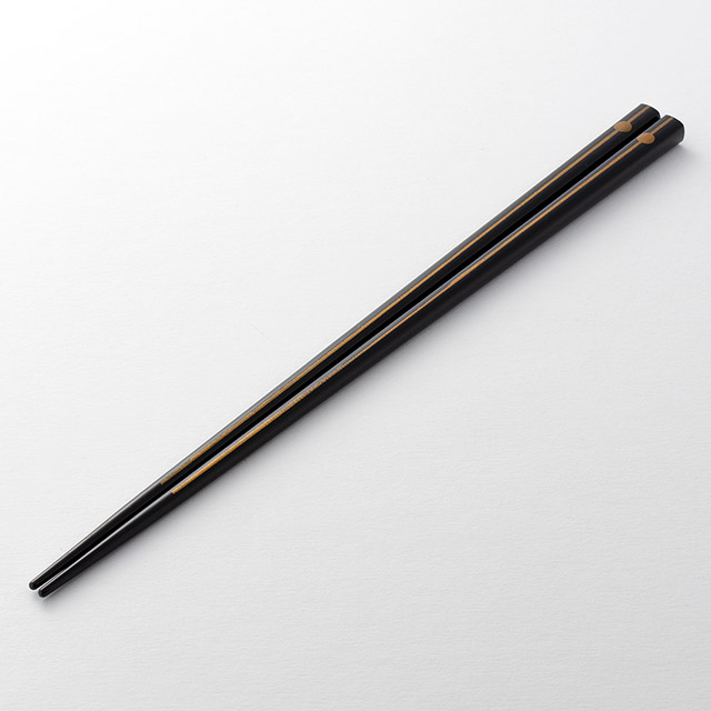 黒 ゴールドかんざし箸