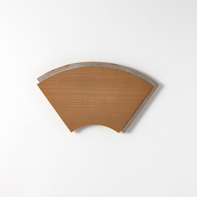 杉扇面　銘々皿