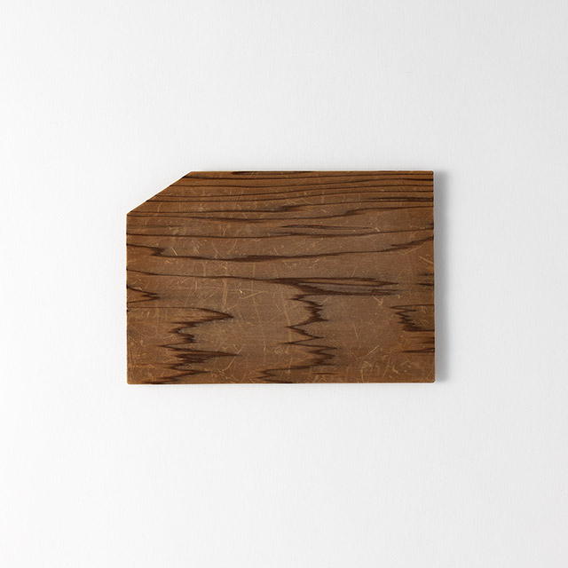 杉　面取り　銘々皿