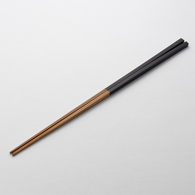 箸　すす竹黒コンビ