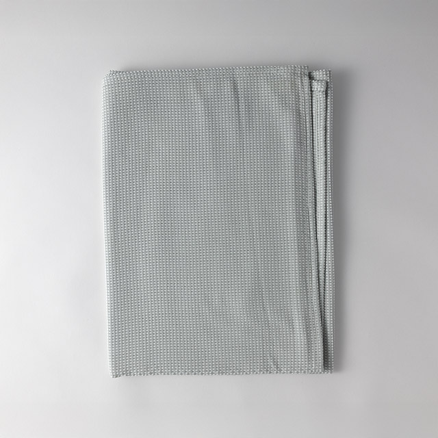 テーブルクロス グレー/白ドット