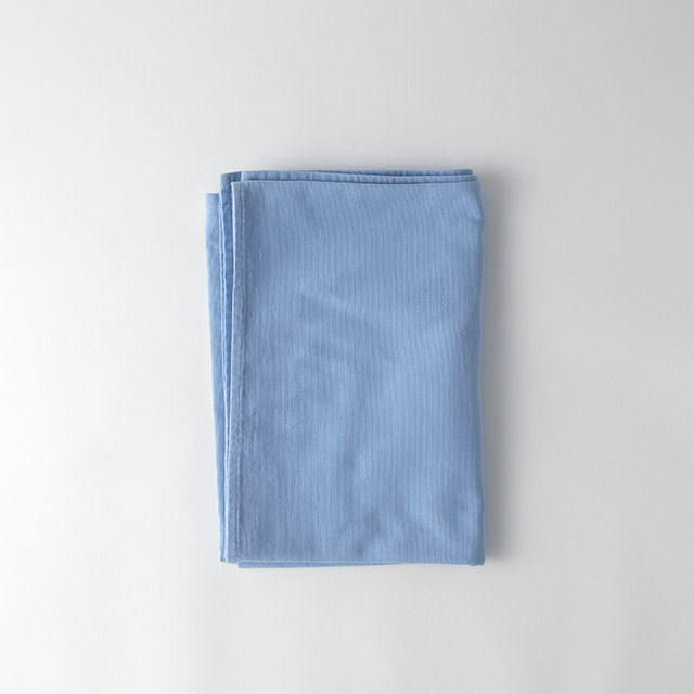 テーブルクロス ブルー無地 95×140