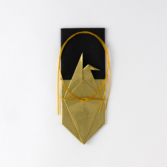 水引 ゴールド/鶴